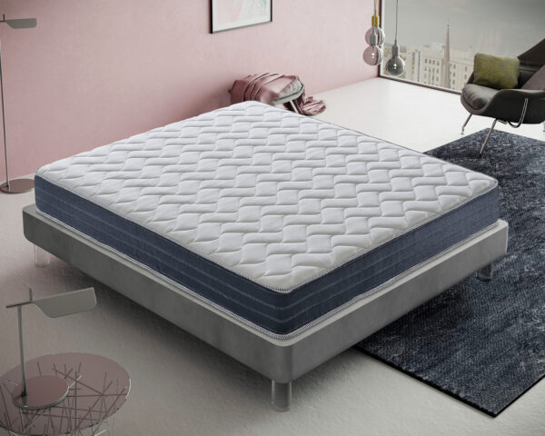 Matelas 140x190 à mémoire de forme ILOVESLEEP Olympe - Made in Italy - 11 zones différenciées - 21cm de hauteur